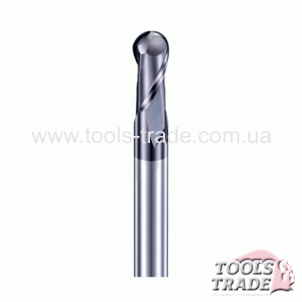 DB1202 Фреза т/c 12мм до 50 HRC  сферический торец 